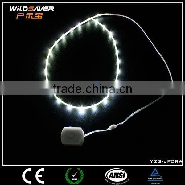 3-6V mini single led flexible lights strip battery powered