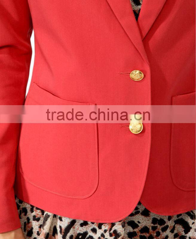 Women's Notched Lapel Blazer