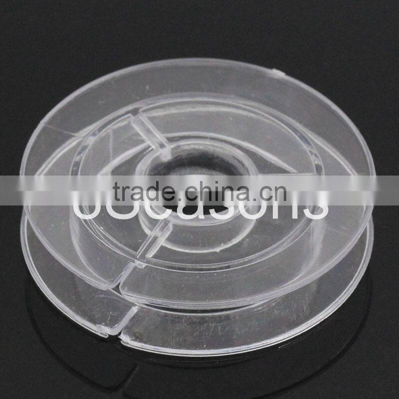 Acrylic Spools for Beading Wire Thread String Transparent 50mm