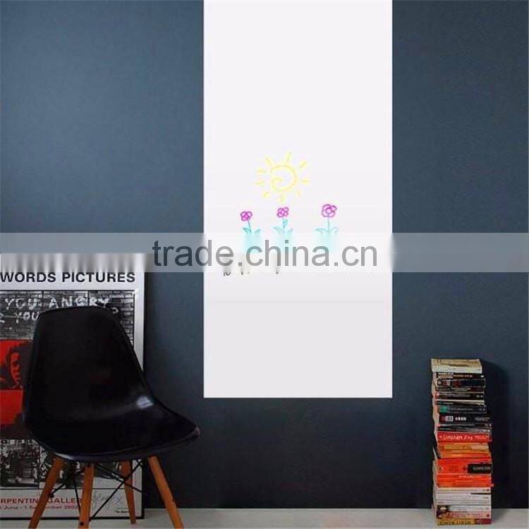 Self adhesive film white board sticker Peel It Off Whiteboard Removable Mini Whiteboard Wall Sticker office home sticker