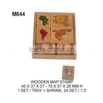 School supplies (M646) WOODEN FRACTION STAMP