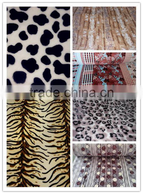 Super soft polyester hospital flannel blanket