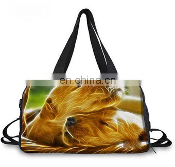 2015 popular trendy unique design outdoor leisure 3d travel bag