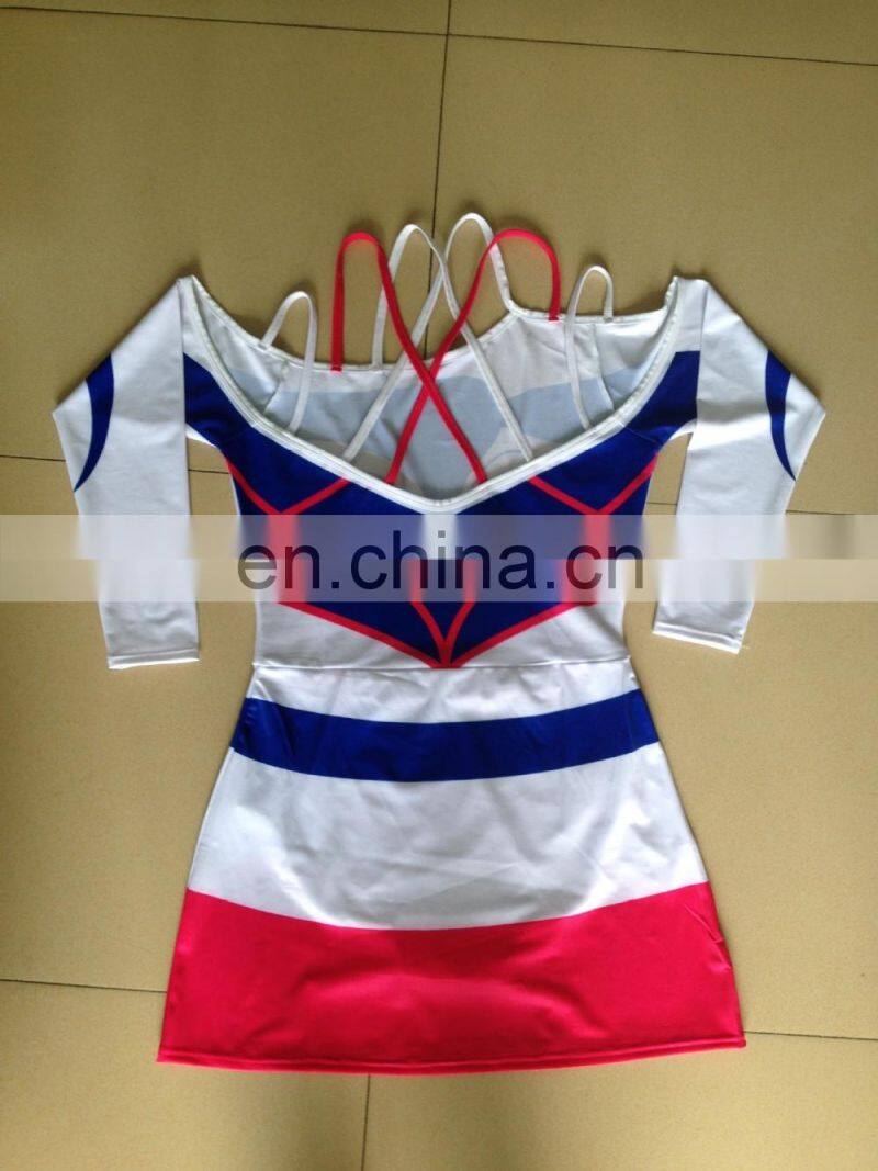 Different style cheerleader costume for girls