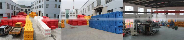 Road Traffic Sign Construction Horse Water Trough Plastic Barricade Stand