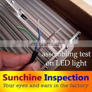 Lab test/inspection in chemicals/LED Screen preshipment quality control/factory audit/guarantee product conformity/qc