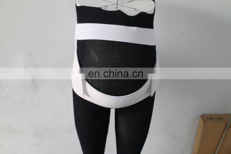 White Breathable Pregnancy Support Belly Brace