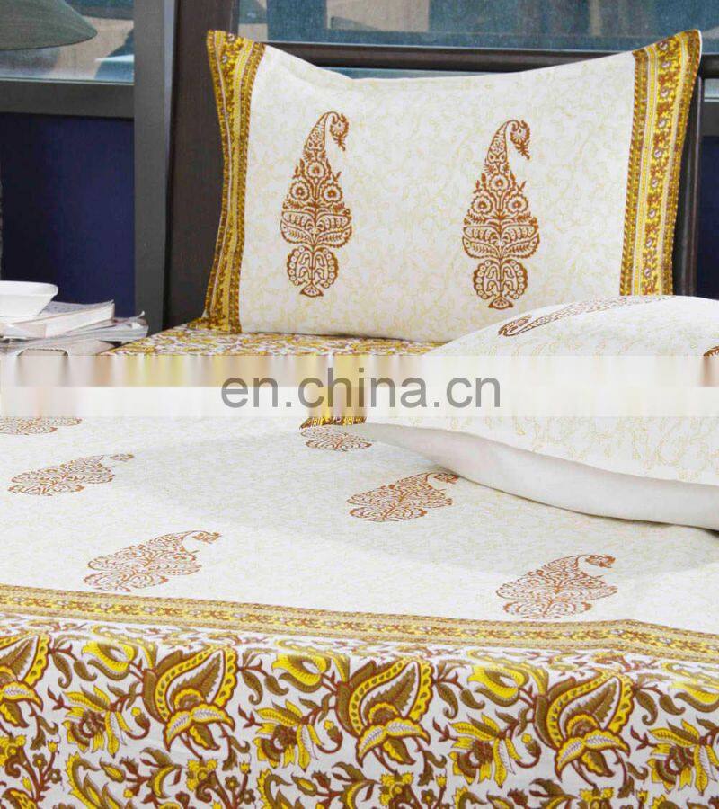 Colorful printed bedding sets & bed sheets & bed covers