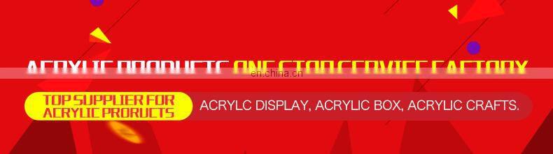 New design led PMMA menu card display stand plexiglass menu card display acrylic menu card holder