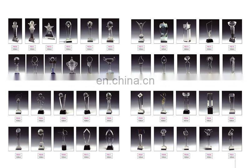 crystal carving art,crystal trophy