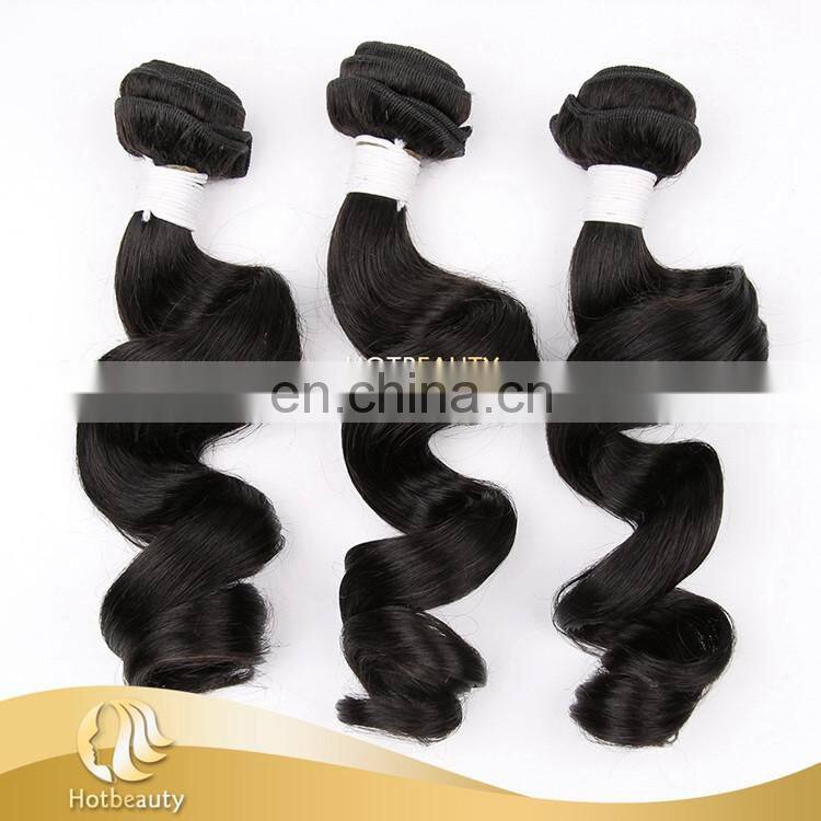 Hotsale Non Remy Double Drawn Hair Indian, Natural Wave.