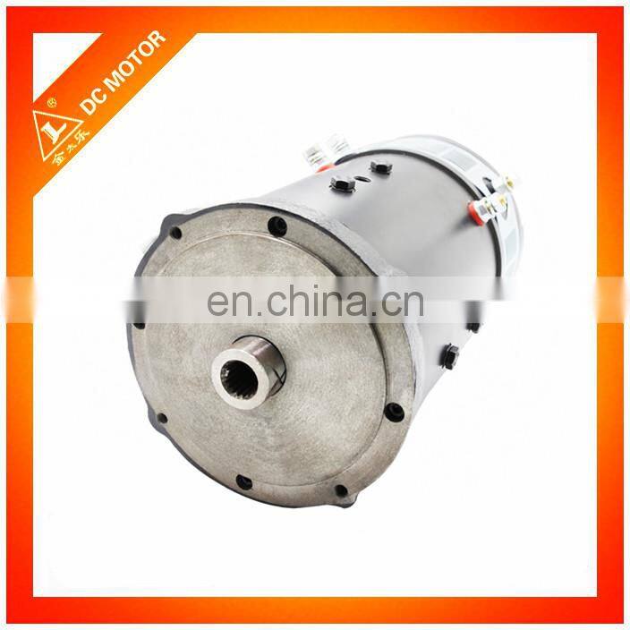 carbon brush 24v 2kw hydraulic dc motor
