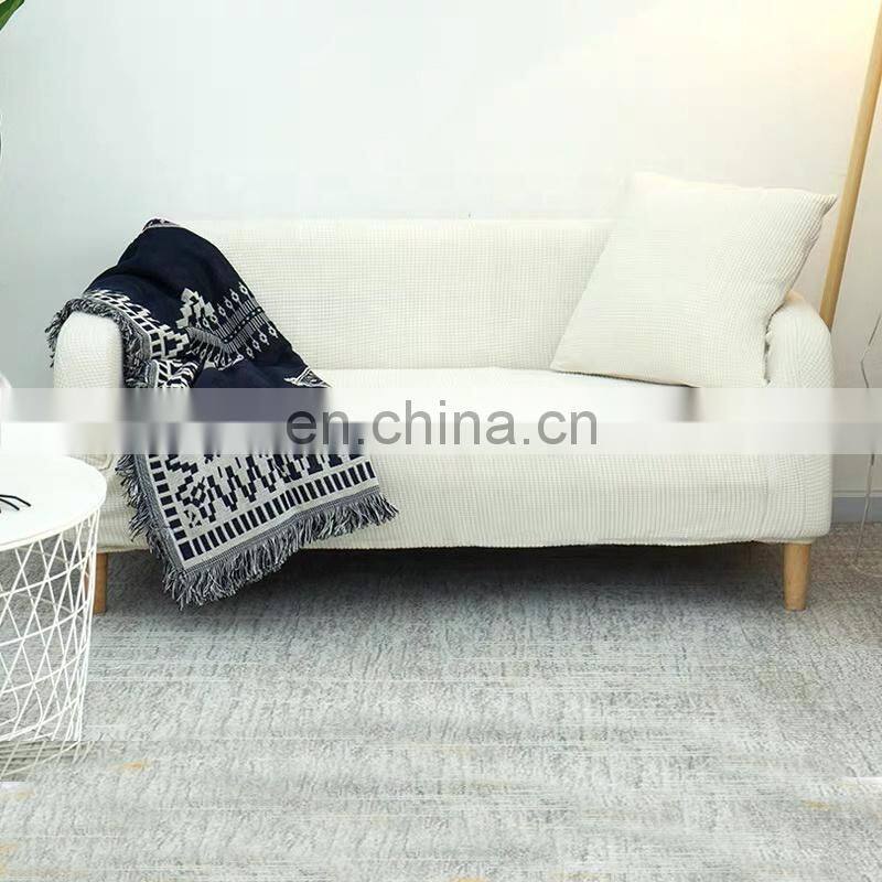 Wholesale Polyester and spandex stretch sofa set covers pattern couch cover