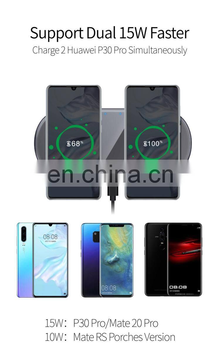 For Smartphone Qi 10w Fast Wireless Charging Pad,High Quality Wireless Charger for Power Supply