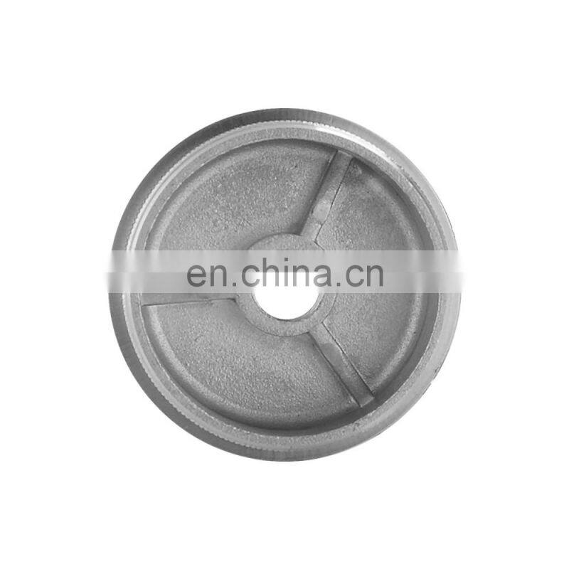 Stainless steel hammer hit end cap with m8 thread