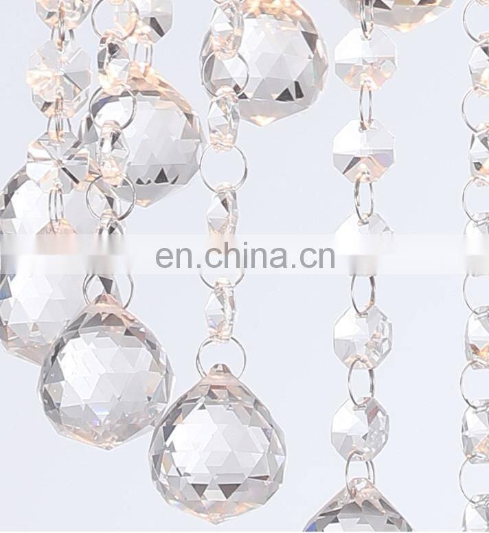 Fashion Duplex Modern Crystal Chandelier LED Restaurant Living Room Luminaire