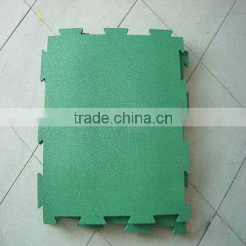 Cheap indoor fitness rubber floor tiles