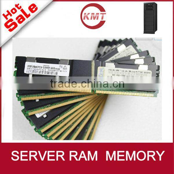manufacture server ram 397411-B21 2GB (2*1GB) FBD DDR2 PC2-5300 bulk packing from china