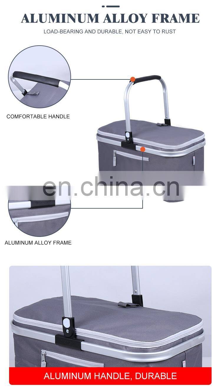 GINT 25L Picnic Home Garden 600D PVC Customer Color Food Wine Cooler Bag