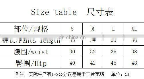 Wholesale custom LOGO summer women's shorts casual sports beach shorts hot pants