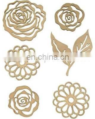 marble & wooden coaster