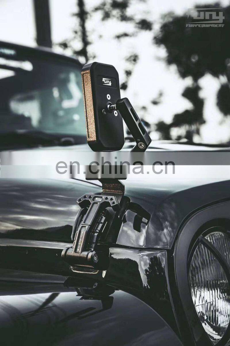 Hood lock for Jeep wrangler JK 4x4 Aluminium black hood catch 2007+ lock for Jeep autopart accessories Maiker manufacturer