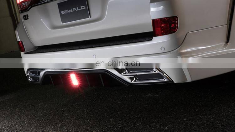 Runde Wald Body Kit For 2018+ Toyota Land Cruiser 200 Upgrade Wald Automotive Kits Front Lip Rear Diffuser Wheel Eyebrow