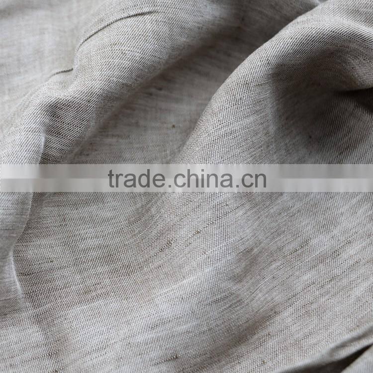 chambray linen fabric twill,fashion linen fabric for ladies top & dress,linen rayon fabric