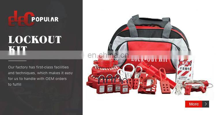 Combination padlock Lockout station