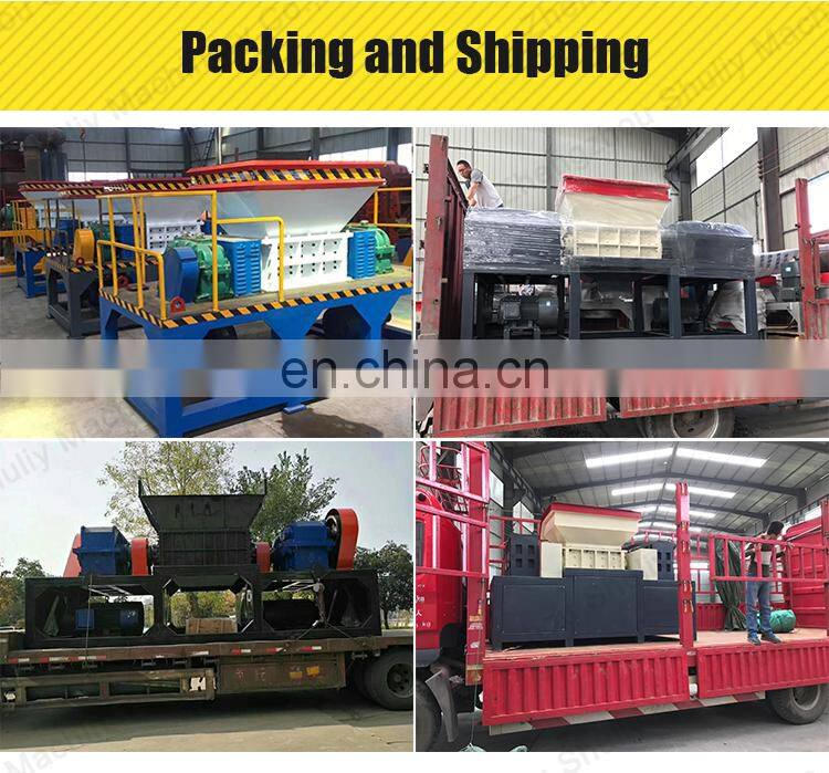 Shredder wood chipper plastic waste shredder tire shredder machines