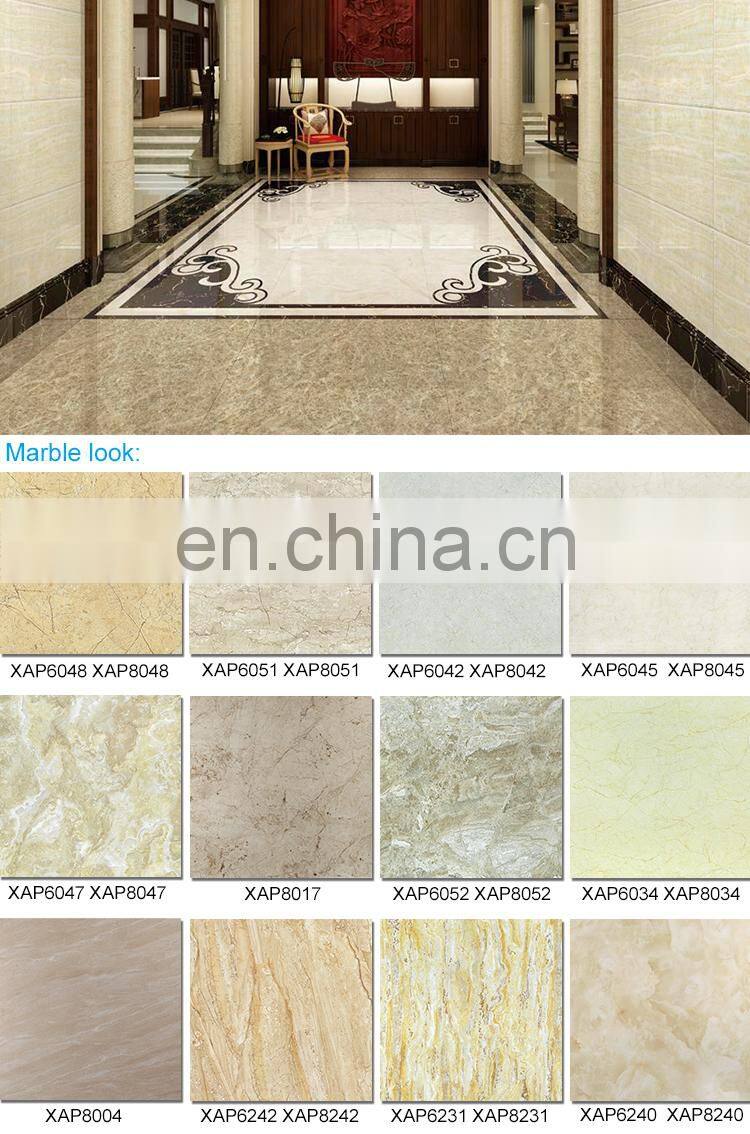 Black Marble Look Italian Clean Glazed Porcelain Bathroom Ceramic Tile