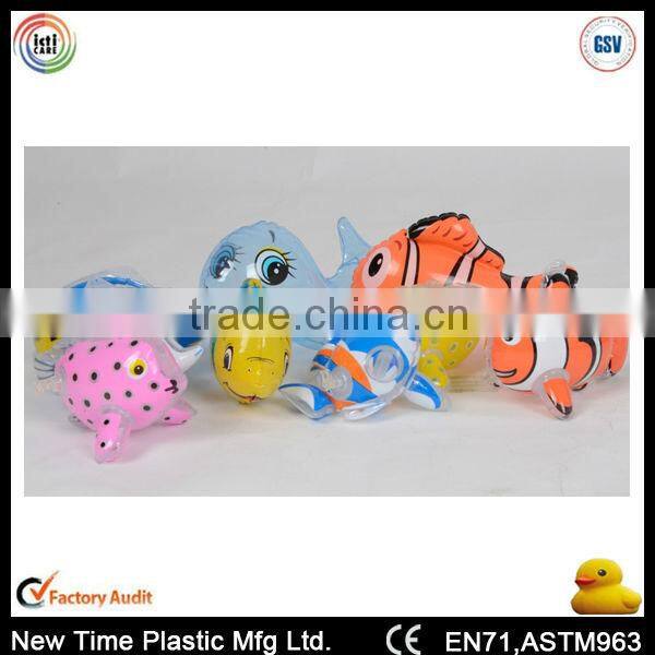 pvc inflatable goldfish fish for advertising