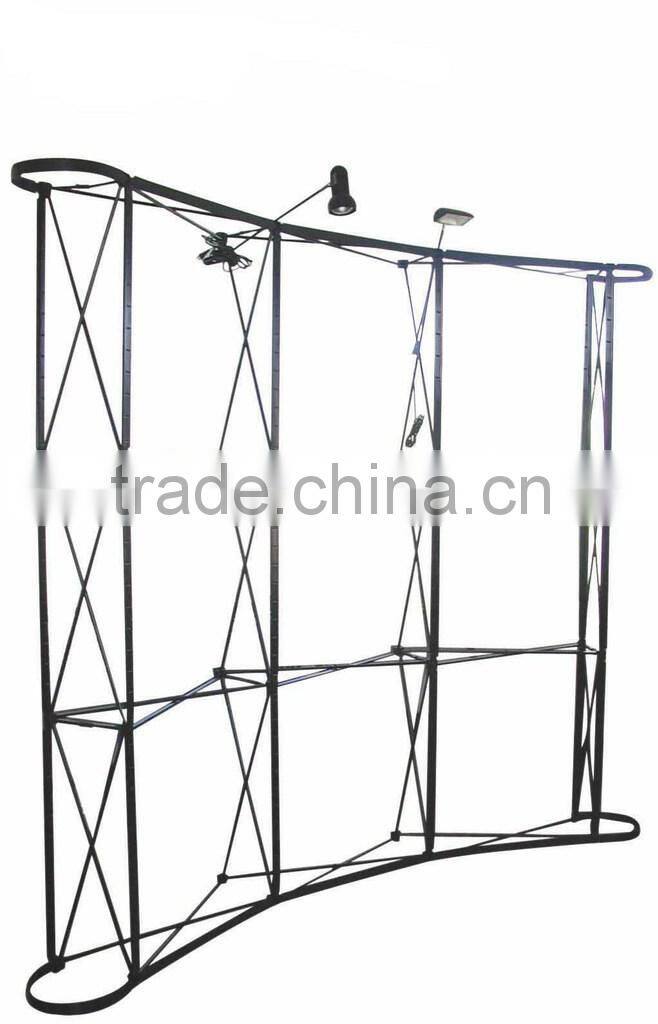 exhibition booth trade show display stand, 3*3 Trade Show pop up display backdrop wall