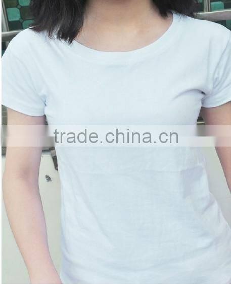 Wholesale cheap custom printing logo promotional t-shirt, stock T-shirt