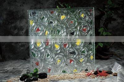 4-19mm Clear Rainfall /Diamond Pattern Glass