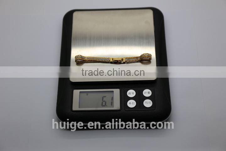 2015 popular wholesale fashion gold bracelet for women