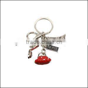 Promotion cheap metal fashion custom keychain