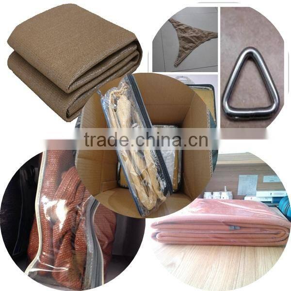 High quality HDPE car parking shade cloth