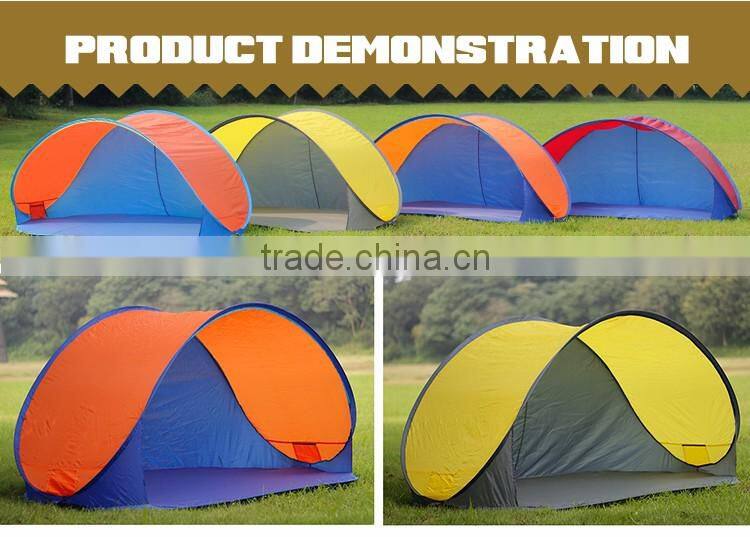 Yuetor 2-3 person Instant Pop up Beach Cabana Tent Sun Shelter