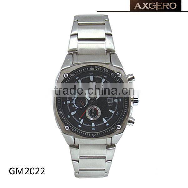 3atm water resistant stainless steel watch case