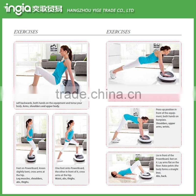 200W Ultra Thin Whole Body Vibration Machine Crazy Fit Massager