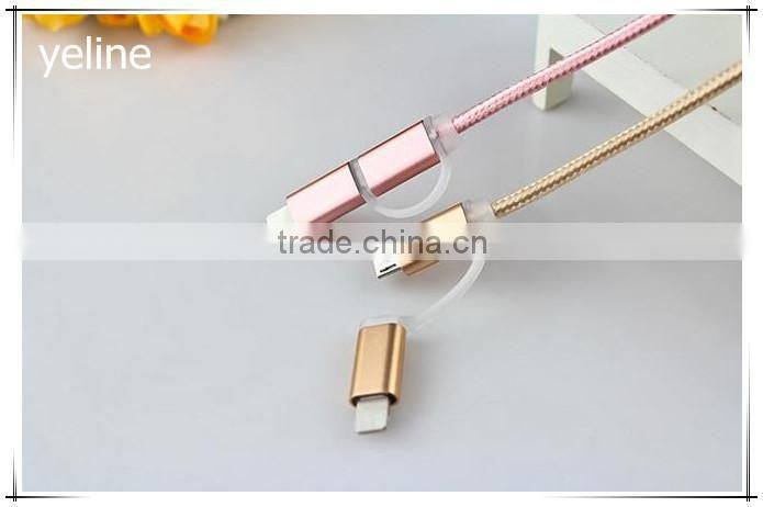 Tandem 2 USB cotton weave data cable for Huawei P9/4X/mate S