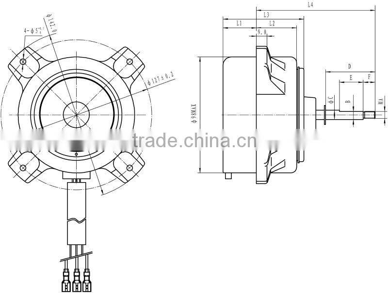 Haier Home appliance ac air cooder motor