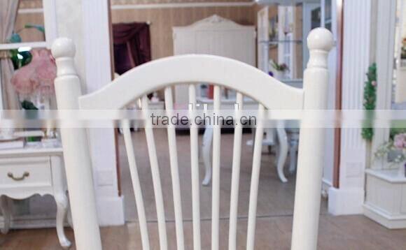 RCH-4189 Elegant and high gloss modern wedding chair white dining chairs