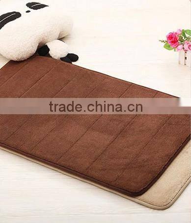 Hot Sale Colorful healthy Soft Memory Foam Bath Mat