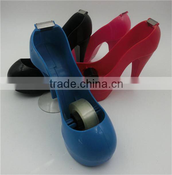 2015 Promotion wholesale popular fancy shoes high heel tape dispenser