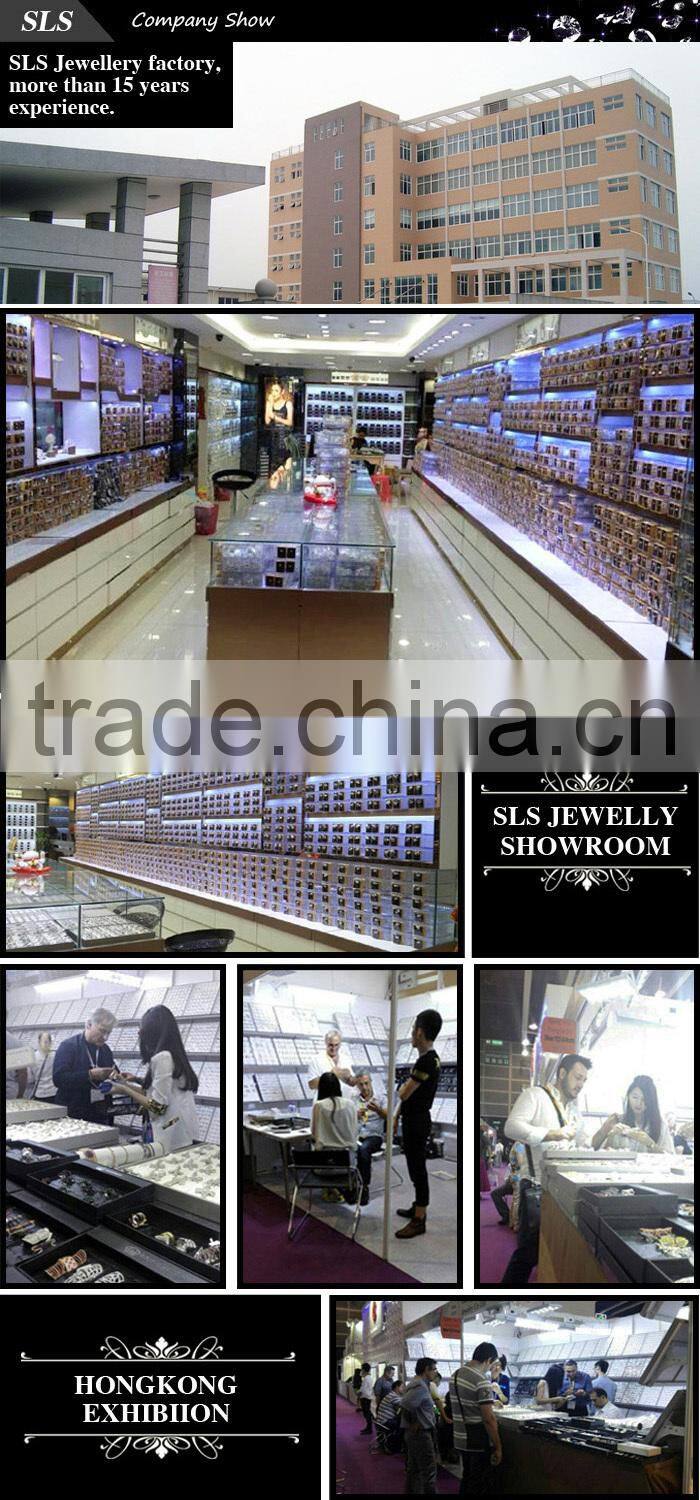 wholesale price men' earring ruby stones &black stones pave in zc earring real ruby stone