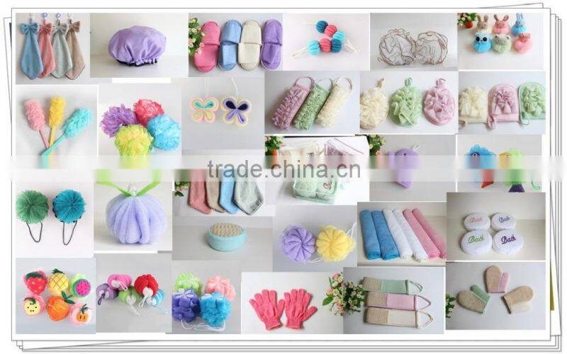 pe net bath sponge