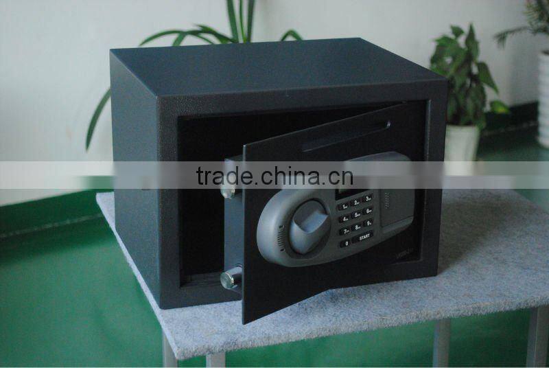 Safe deposit box with a slot on the door