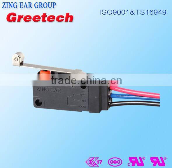 RoHS compliance push button Mini KW3A Micro Switches 25(10)A for Home Appliances